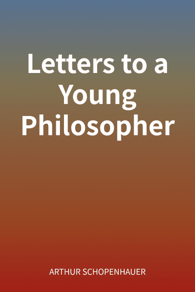 Letters to a Young Philosopher cover