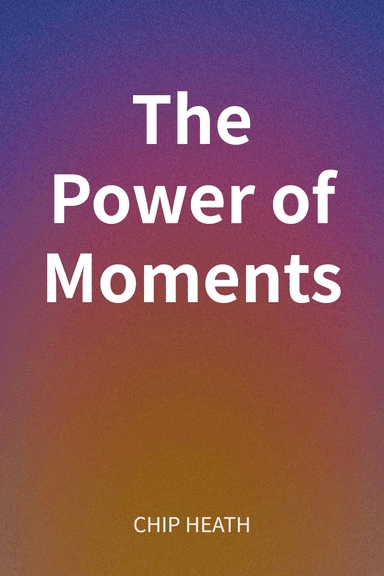 The Power of Moments cover