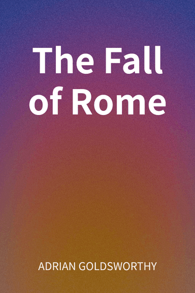 The Fall of Rome cover