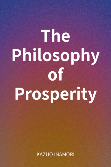 The Philosophy of Prosperity cover