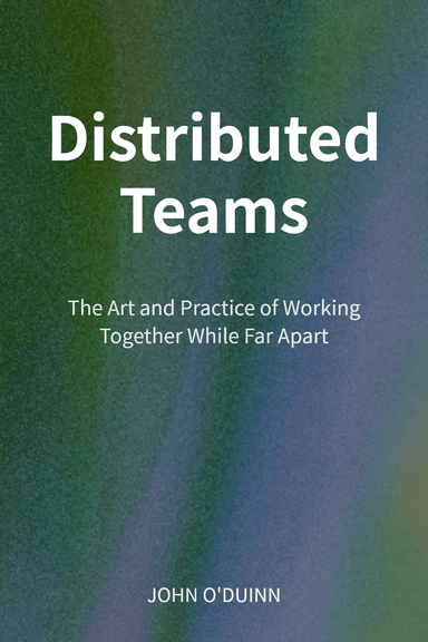Distributed Teams cover