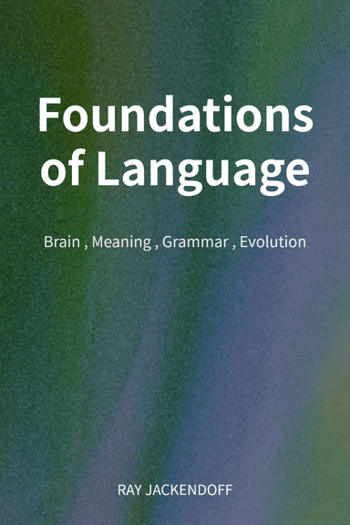 Foundations of Language cover