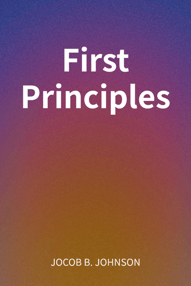 First Principles cover