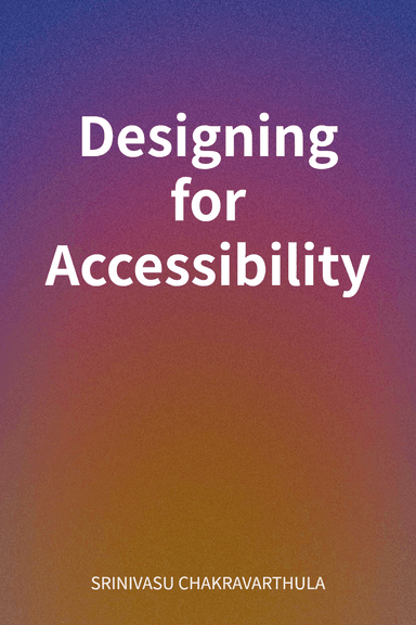 Designing for Accessibility cover