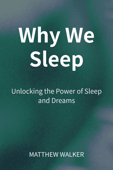 Why We Sleep cover