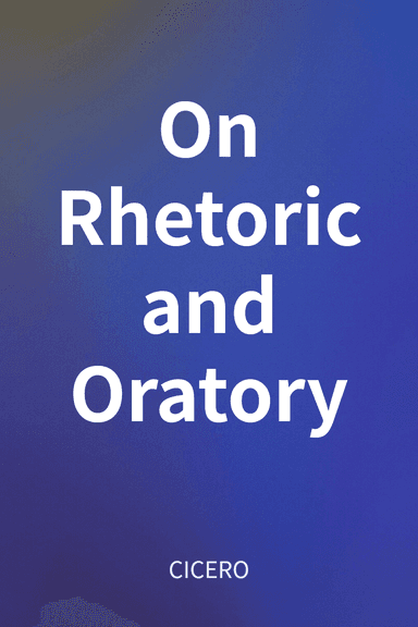 On Rhetoric and Oratory cover