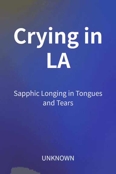 Crying in LA cover