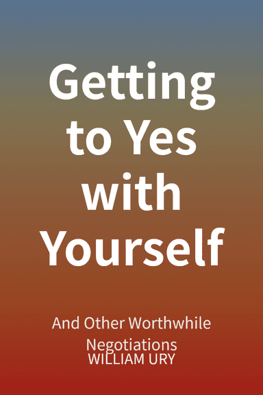 Getting to Yes with Yourself cover