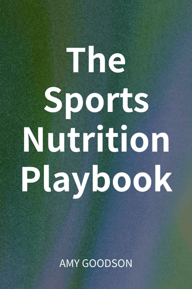 The Sports Nutrition Playbook cover