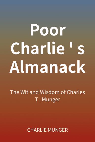 Poor Charlie's Almanack cover