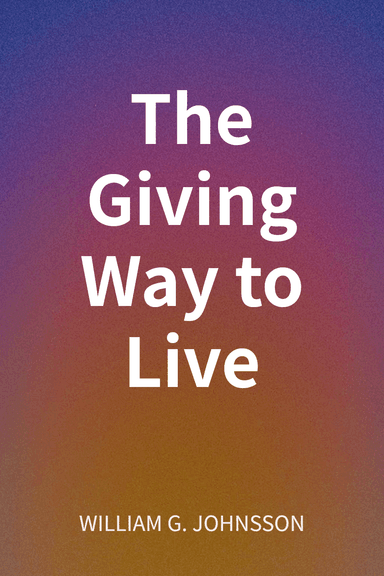 The Giving Way to Live cover