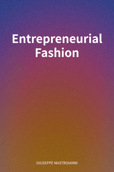 Entrepreneurial Fashion cover