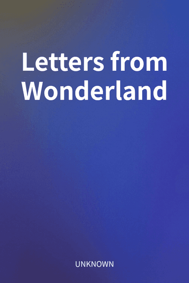 Letters from Wonderland cover