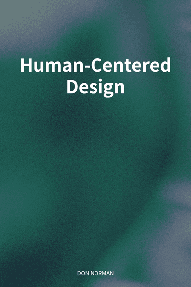 Human-Centered Design cover