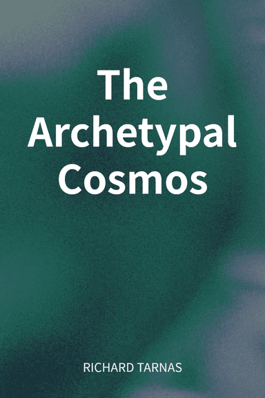 The Archetypal Cosmos cover