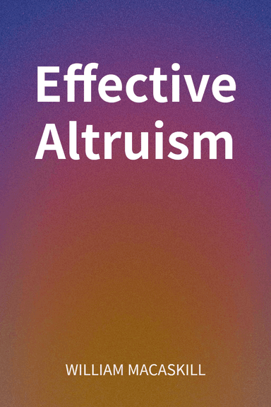 Effective Altruism cover