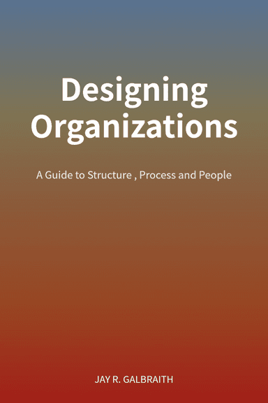 Designing Organizations cover