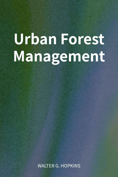 Urban Forest Management cover