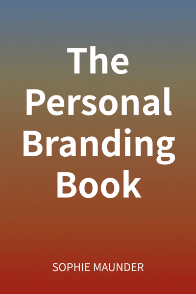 The Personal Branding Book cover