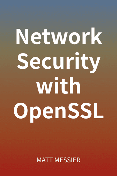 Network Security with OpenSSL cover