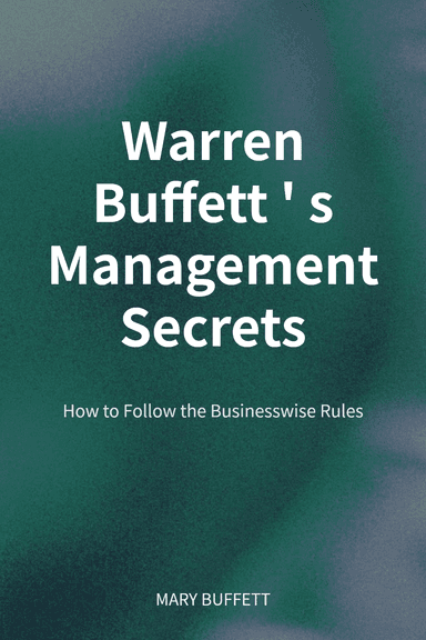 Warren Buffett's Management Secrets cover