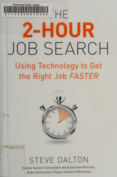 The 2-hour job search cover