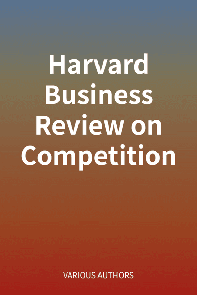 Harvard Business Review on Competition cover