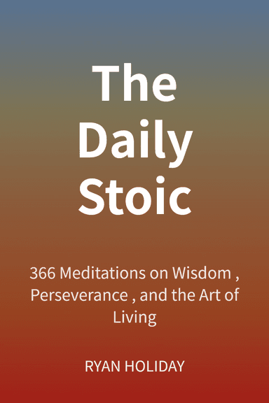 The Daily Stoic cover