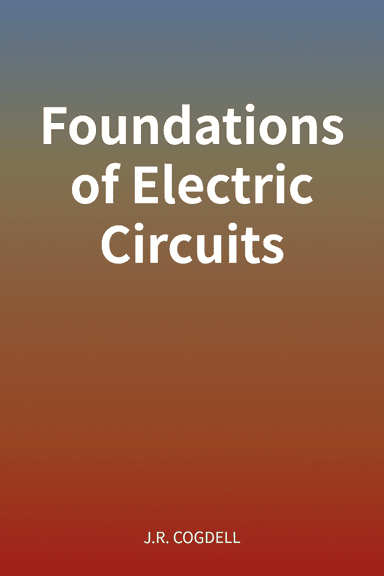 Foundations of Electric Circuits cover
