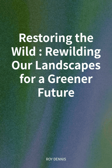 Restoring the Wild: Rewilding Our Landscapes for a Greener Future cover