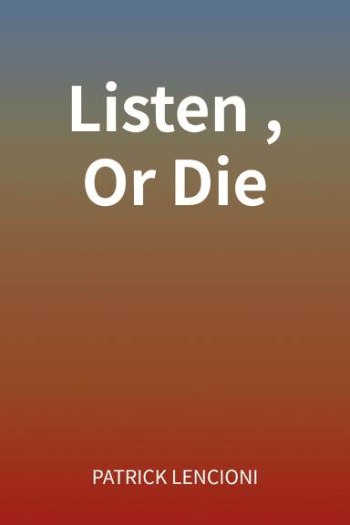 Listen, Or Die cover