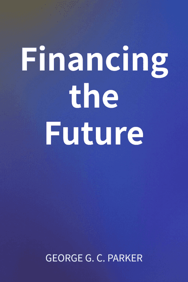 Financing the Future cover