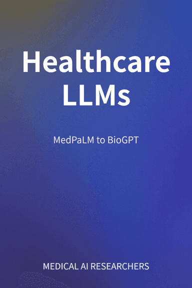 Healthcare LLMs cover