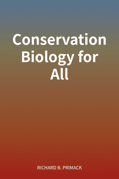 Conservation Biology for All cover