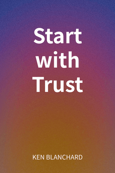 Start with Trust cover