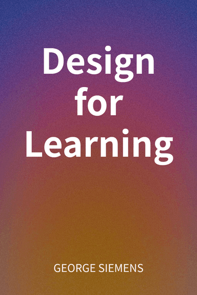 Design for Learning cover