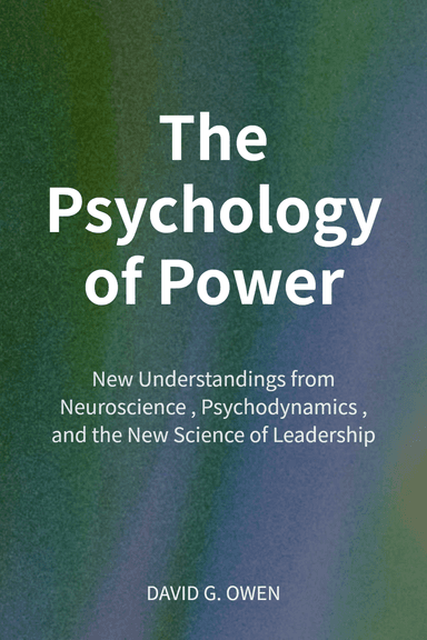 The Psychology of Power cover