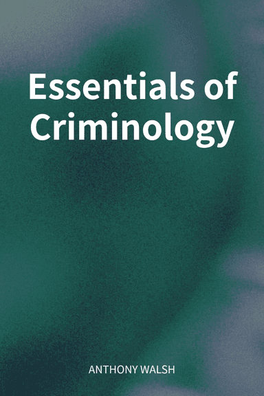 Essentials of Criminology cover