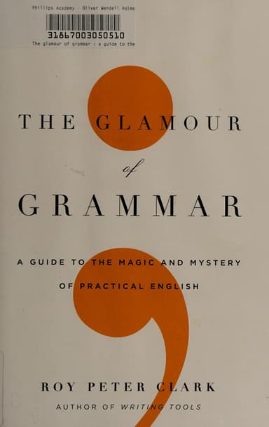 The glamour of grammar cover