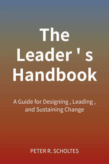 The Leader's Handbook cover