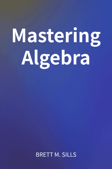 Mastering Algebra cover