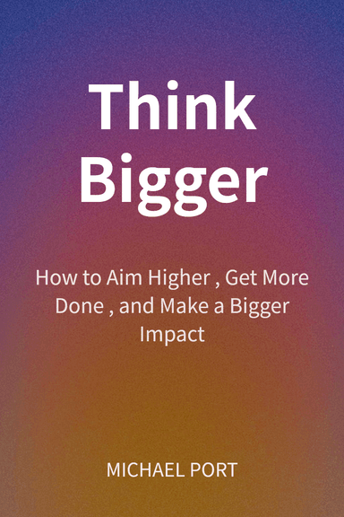 Think Bigger cover