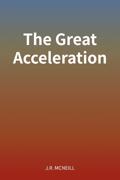 The Great Acceleration cover