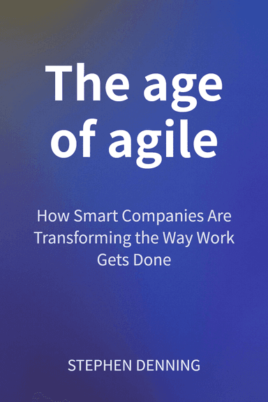 The age of agile cover