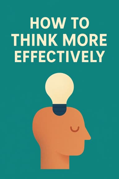 How to Think More Effectively cover