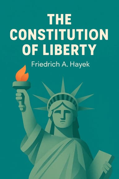 The Constitution of Liberty cover