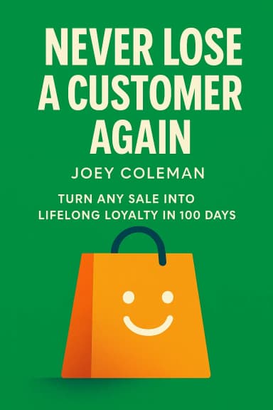 Never Lose a Customer Again cover
