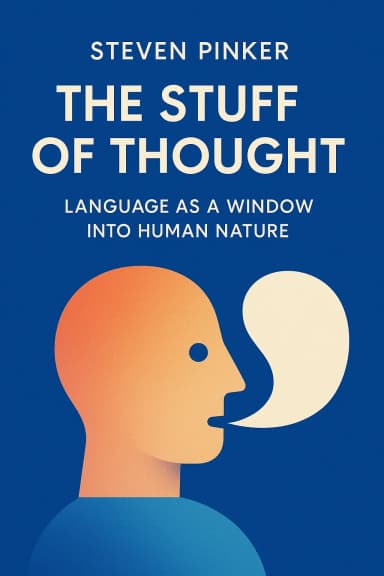The Stuff of Thought cover