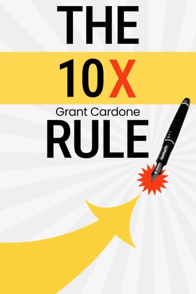 The 10X Rule cover
