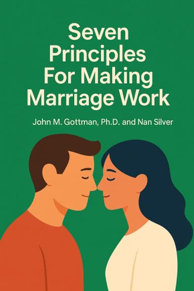 Seven Principles For Making Marriage Work cover